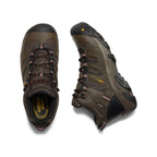 Mens Lansing Mid Waterproof Steel Toe Cascade BrownBrindle
