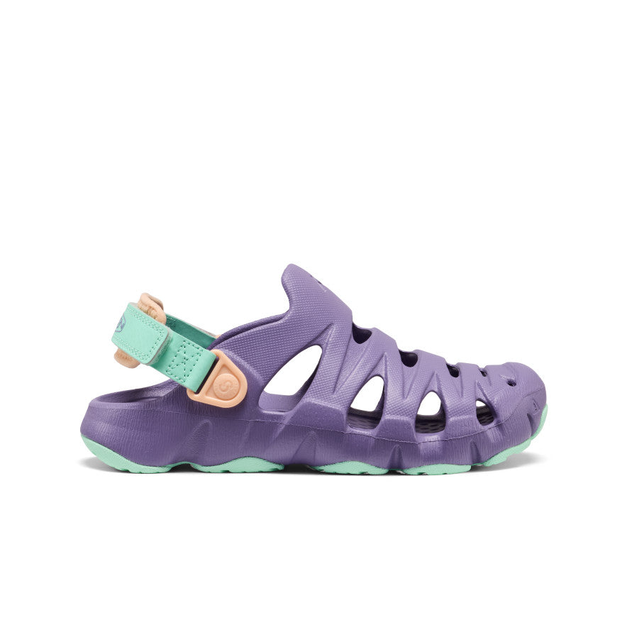 Big Kids HyperFLT Clog Purple HazePeach Fuzz