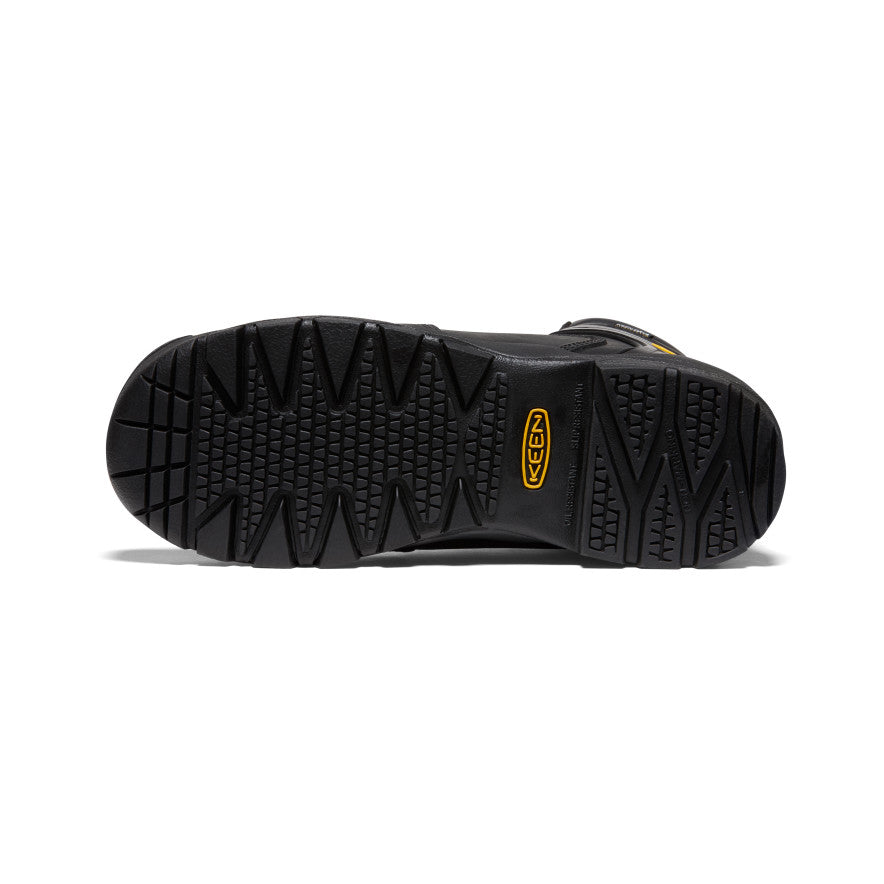 Mens Louisville 6 Waterproof Boot Steel Toe Black