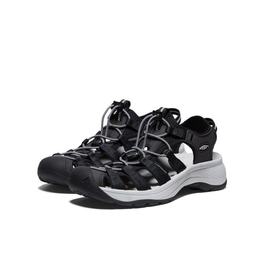 Womens Astoria West Sandal BlackGrey