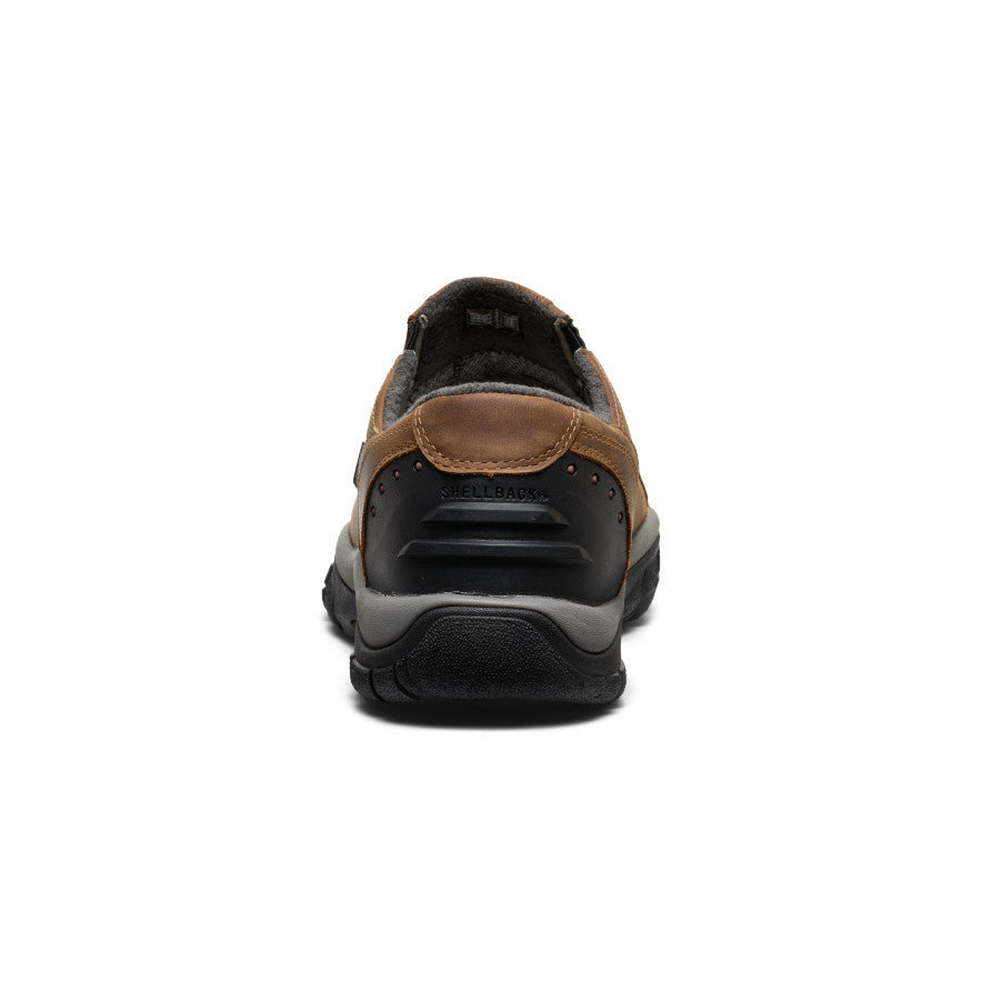 Mens Brixen Waterproof Shoe Wide Slate BlackMadder Brown