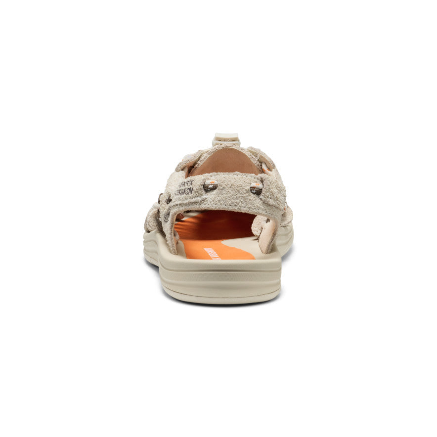 All Gender UNEEK Leather Henrik Vibskov Sneaker Tangerine Cream