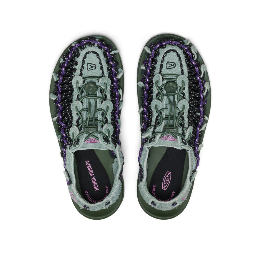 All Gender UNEEK Leather Henrik Vibskov Sneaker Green Spring